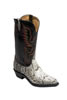 Ferrini� Ladies Python V Toe Western Boots - Natural
